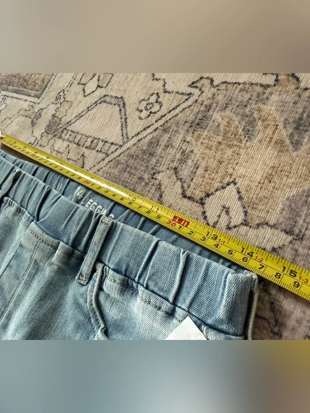 NWT Gap Kids Girls Pull-On Destructed Jegging Lot Sz 14 Plus Blue